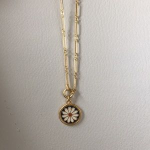 Madewell Flower Pendant Necklace
